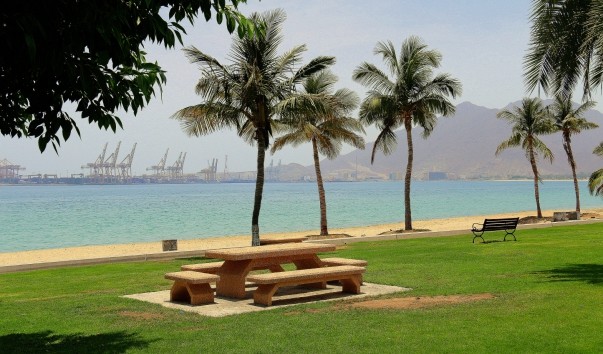 картинка фотография курорта Хор-Факкан в ОАЭ