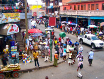 Рынок Макола Маркет в Гане