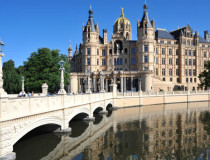 Замковый мост в Шверине