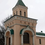 Эконом памятник Арка с резным профилем Балашов Прямоугольный вертикальный памятник Северо-Курильск