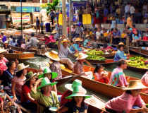 Плавучий рынок Паттайи