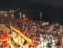 Вечеринка-шоу полной луны на острове Koh Phangan