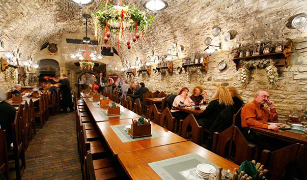 Ресторан «U Zlate Konvice» в Праге. Описание места