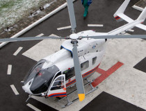 Вертолётная площадка в Эври