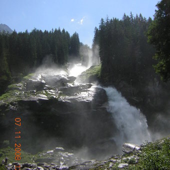 Кримльский водопад. Австрия