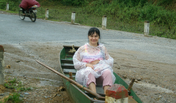 В лодке