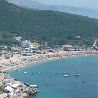 Пляж Джали, Химара, Албания