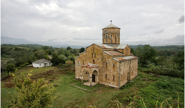 Моквский Успенский собор, вид с колокольни