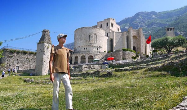 Крепость Круя в Албании.