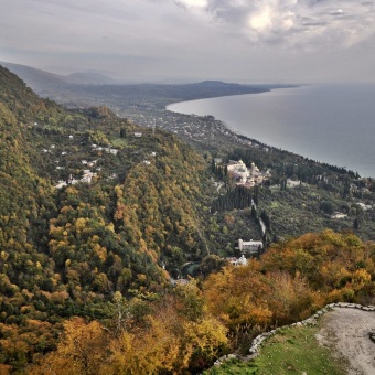 Абхазия и 1 день в Адлере в ноябре 2014