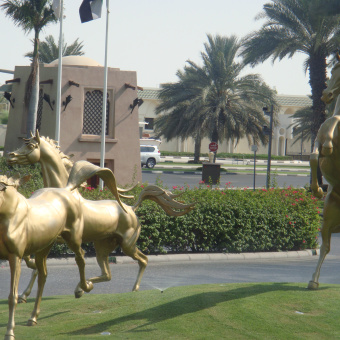 " Золотые скакуны ", Дубай, ОАЭ