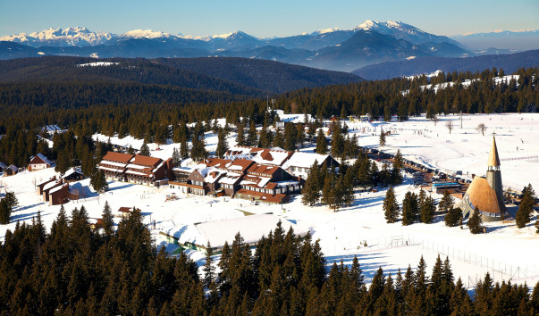 Rogla -winter - panorama