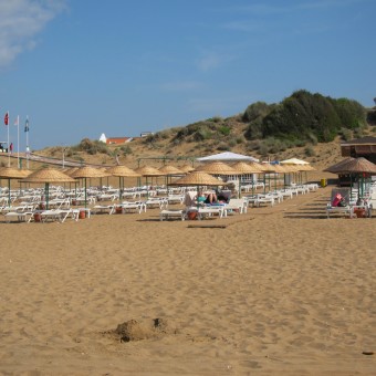 пляж отеля Roma Beach Resort & SPA 5*Gundogdu/Side/Turkiye