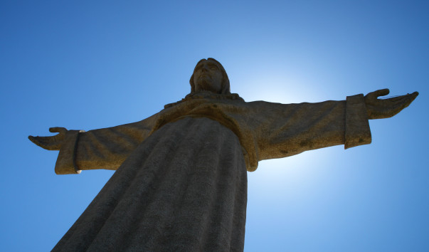 Лиссабон. Статуя Христа