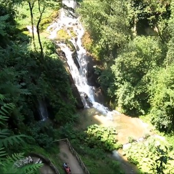 водопады на вилле Грегориана