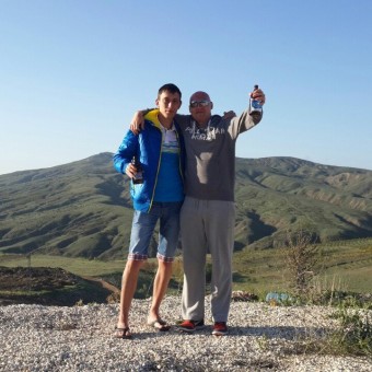 На пути в Памуккале