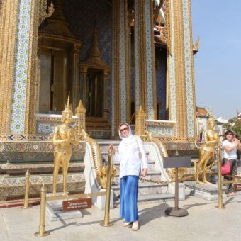 Бангкок: изумительный храм Изумрудного Будды и впечатляющий храм Спящего Будды