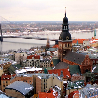 Рига, Латвия, декабрь 2014 - январь 2015
