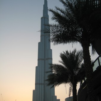 ОАЭ, Дубай, Бурдж Халифа и поющие фонтаны