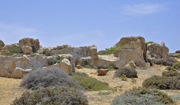 The tombs of the kings_ Гробницы Царей.  Пафос. Кипр.