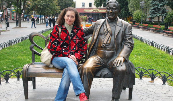 Памятник Леониду Утесову.