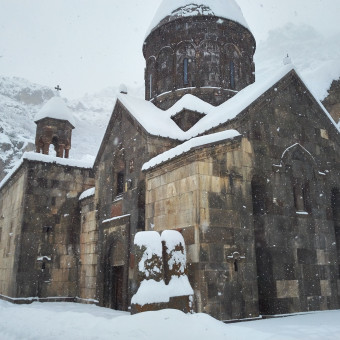 Армения. Котайкская область. Монастырь Гегард.