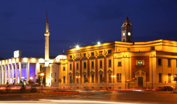 Площадь Скандербега. Албания   