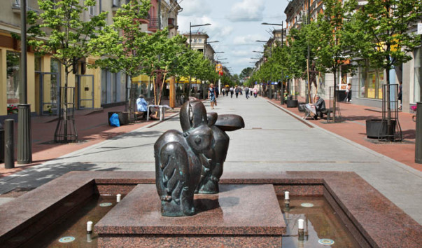 Фонтан Пеликаны в Шауляе