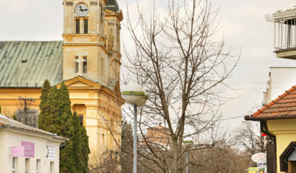Улица Святого Михаила (ulica sv. Michala) в Левице