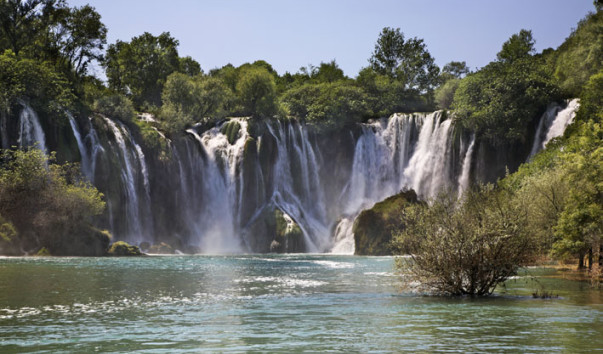 Водопад Кравице. Босния и Герцеговина