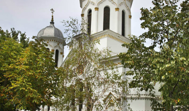 Бухарест. Церковь Св. Мина. Румыния