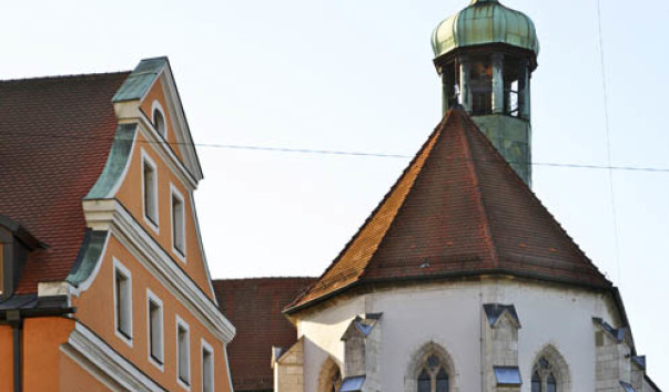 Церковь Святого Освальда (Kirche St. Oswald) в Регенсбурге