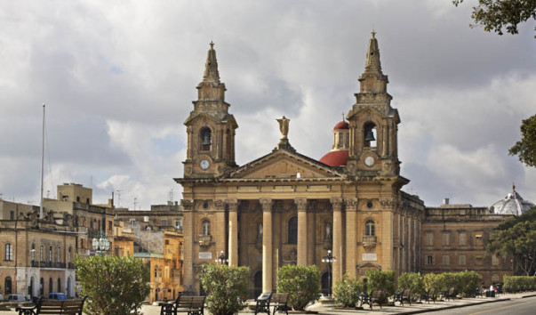 Остров Мальта. Мальта Церковь святого Публия (St Publius Church) во Флориане