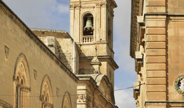 Мдина. Церковь Кармелитов. Остров Мальта
