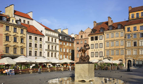 Варшава. Рынок старого города. Польша