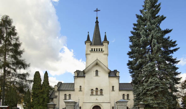 Костел Божьей матери Рожаньцовой (Kościół pw MB Różańcowej) в Славотыче (Slawatycze)