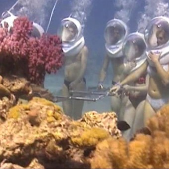 Экскурсия "Подводный космос" / Sea Walker. Или как можно гулять по дну моря, не намочив головы.