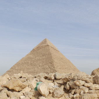 Египет, Гиза, Пирамида Хефрена