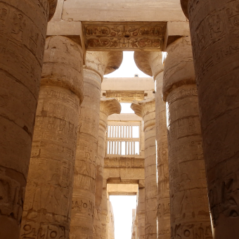 Египет, Луксор, Карнакский храмовый комплекс, январь 2018