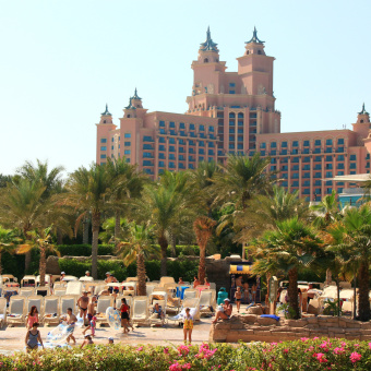 Увлекательный  аквапарк отеля Atlantis - Aquaventura (Дубай, 2012)