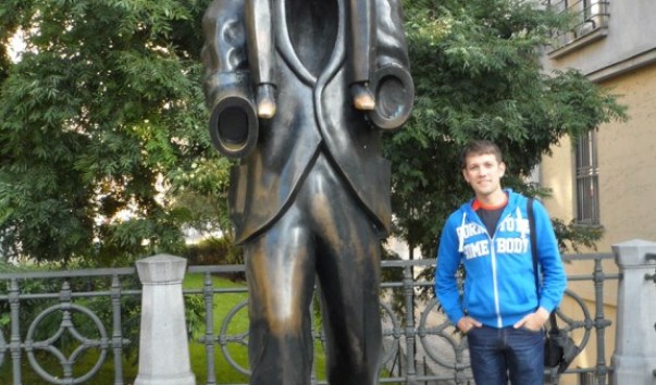 Памятник Кафке