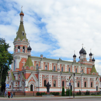 Беларусь, Гродно, Свято-Покровский Кафедральный собор. Сентябрь 2016 г.