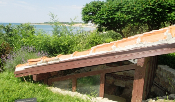 Ранневизантийский водопровод на улице Ивана Вазова.