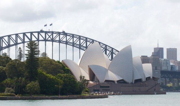 Sydney Opera House and Harbour Bridge