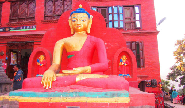 Катманду. Будда