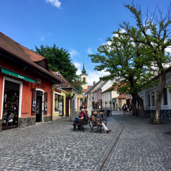 Szentendre Hungary - кое-что о сербах и художниках