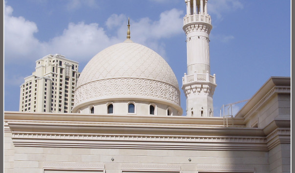 Дубай Марина. Мечеть Masjid Al Rahim.