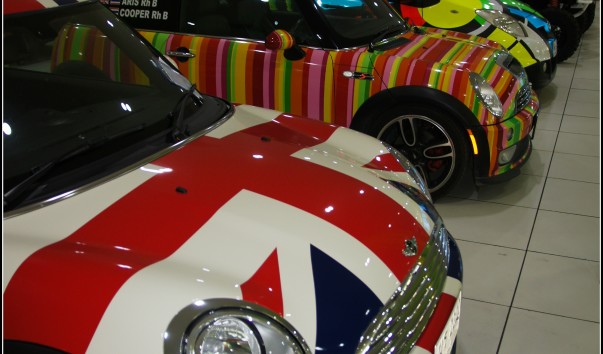 Mini Cooper.