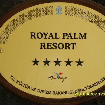 Royal Palm resort 5*. Кемер-Гёйнюк