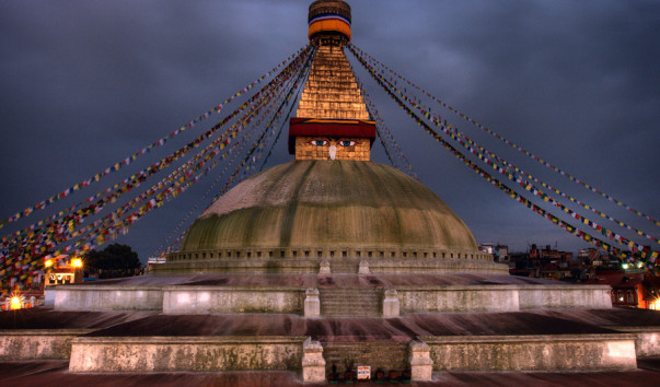 Боднатх ступа в Катманду